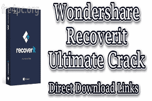 Wondershare Recoverit 10.0.5.3 With Crack